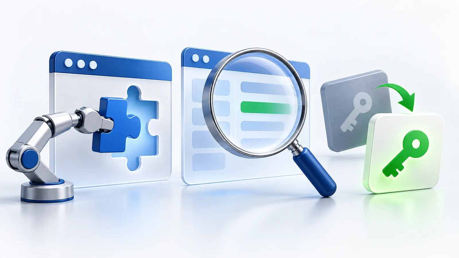 Software repair, intrusion review and replacement access keys.